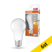 LED lampa E27 | A60 matt | 2700K | 8,5W (60W) [Osram] 6st