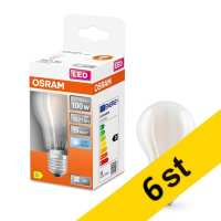 Osram LED lampa E27 | A60 matt | 4000K | 11W (100W) 6st [Osram]  LOS00105