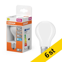 LED lampa E27 | A60 matt | 6500K | 3,4W (40W) [Osram] 6st LOS02125