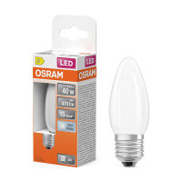 LED lampa E27 | B35 matt | 4000K | 3,4W (40W) [Osram] LOS02156