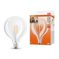 Osram LED lampa E27 | G125 klar | 2700K | 7W (60W) dimbar [Osram]  LOS00368