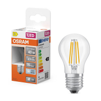 LED lampa E27 | G45 klar | 4000K | 3,4W (40W) [Osram] LOS02166