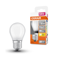 Osram LED lampa E27 | G45 matt | 2700K | 1.5W (15W) [Osram]  LOS00190