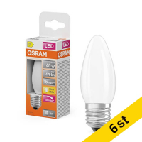 LED lampa E27 Dimbar | B35 matt | 2700K | 3,4W (40W) [Osram] 6st LOS02133
