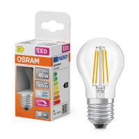 LED lampa E27 Dimbar | G45 klar | 4000K | 3,4W (40W) [Osram] LOS02158