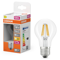 LED lampa E27 dimbar | A60 klar | 2700K | 3,4W (40W) [Osram] LOS01797