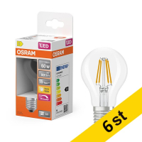 LED lampa E27 dimbar | A60 klar | 2700K | 5,9W (60W) [Osram] 6st LOS01808