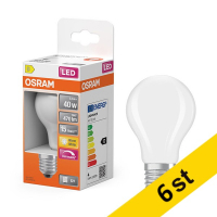 LED lampa E27 dimbar | A60 matt | 2700K | 3,4W (40W) [Osram] 6st LOS01812