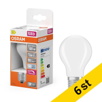 LED lampa E27 dimbar | A60 matt | 4000K | 5,9W (60W) [Osram] 6st LOS01818