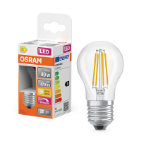 LED lampa E27 dimbar | G45 klar | 2700K | 3,4W (40W) [Osram] LOS01871