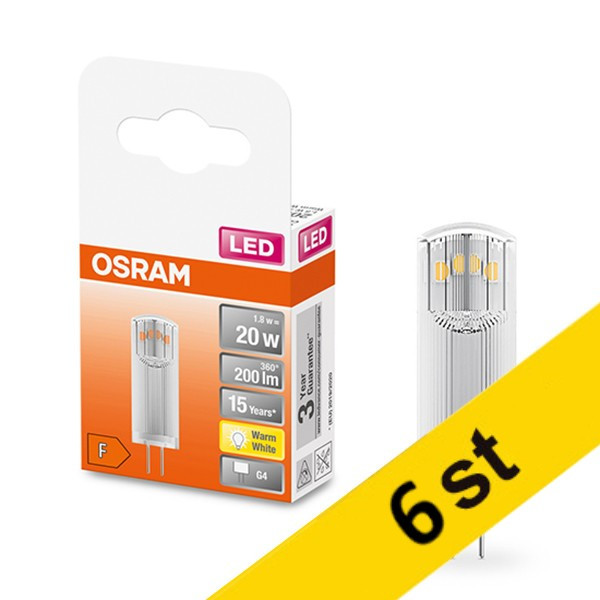 Osram LED lampa G4 | SMD | 2700K | 1,8W (20W) [Osram] | 6st  LOS00315 - 1