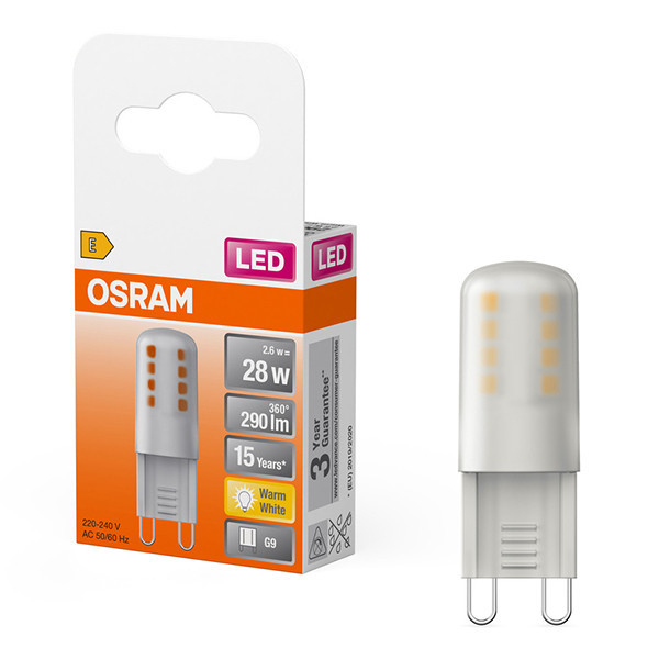 LED lampa G9 | SMD | 2700K | 2,6W (28W) [Osram] LOS01391 - 1