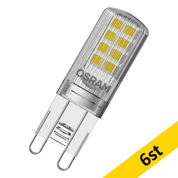 LED lampa G9 | SMD | klar | 2700K | 2,6W (30W) [Osram] | 6st LOS00331 - 1