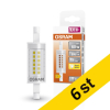 LED lampa R7S | 2700K | 7W (60W) [Osram] | 6st LOS00341 - 1