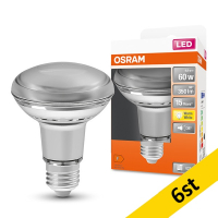 LED reflektorlampa E27 | R80 | 2700K | 4,8W (60W) [Osram] 6st LOS01372