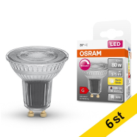 Osram LED spotlight GU10 | 2700K | 8.3W (80W) dimbar 6st [Osram]  LOS00267