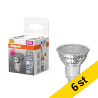 LED spotlight GU10 dimbar | 4000K | 3,7W (50W) [Osram] 6st LOS01924