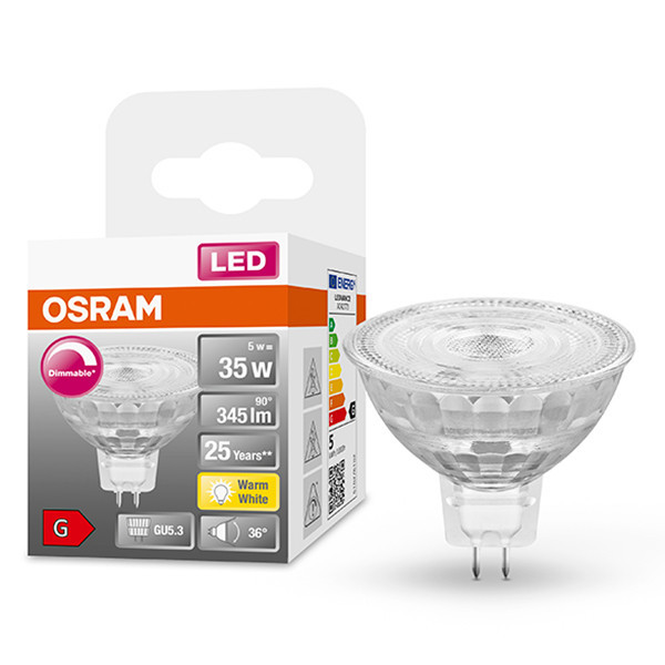 LED spotlight GU5.3 | 2700K | 5W (35W) dimbar [Osram] LOS00272 - 1