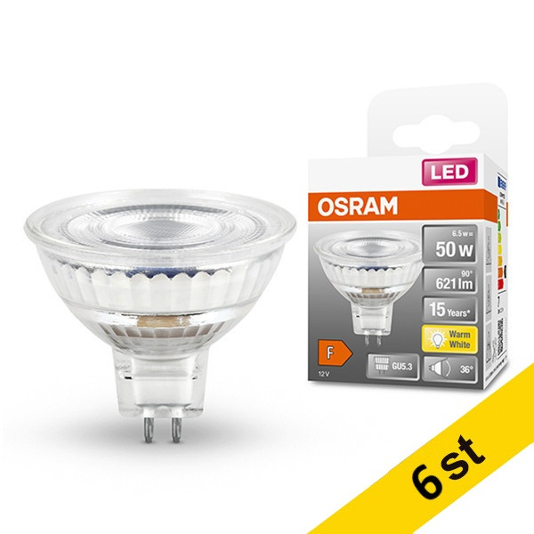LED spotlight GU5.3 | 2700K | 6.5W (50W) [Osram] | 6st LOS00295 - 1