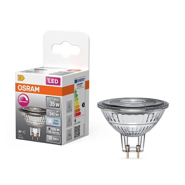 LED spotlight GU5.3 dimbar | 4000K | 3,4W (35W) [Osram] LOS01933 - 1