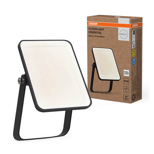 LED strålkastare 10W | 4000K | 900lm | IP65 [Osram] LOS02069 - 1