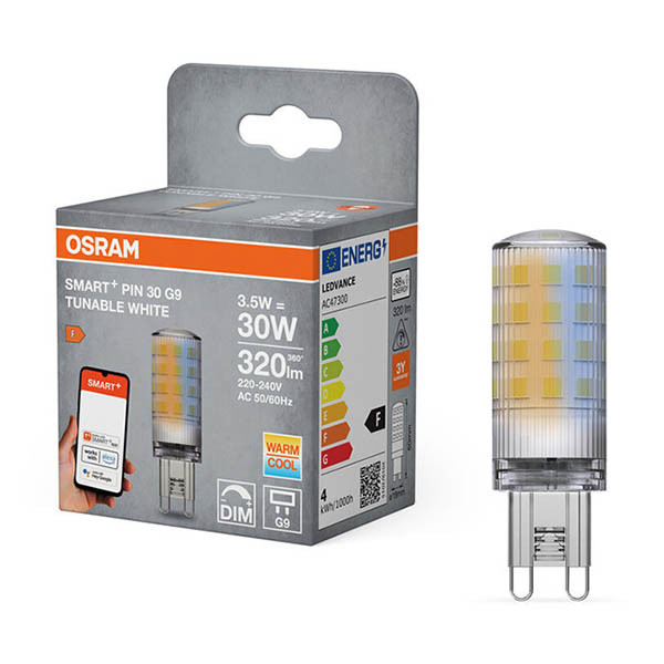 Smart lampa G9 dimbar | klar | 2700-6500K | 3.5W (30W) [Osram] LOS02011 - 1