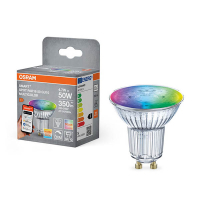 Smart spotlight GU10 dimbar | PAR16 | RGB + 2700-6500K | 4.7W [Osram] LOS02010
