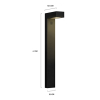 Outdoor Smart Pathway Light Starter Kit | svart | 3st [Hombli] HB090 LHO00058 - 2