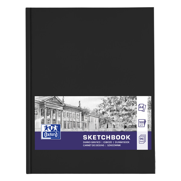 Anteckningsbok A4 blank | Oxford | 96 ark 260171 - 1