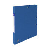 Oxford Dokumentbox med gummiband | 25mm | Oxford elastobox Top File+ | blå 400114361 260101 - 1