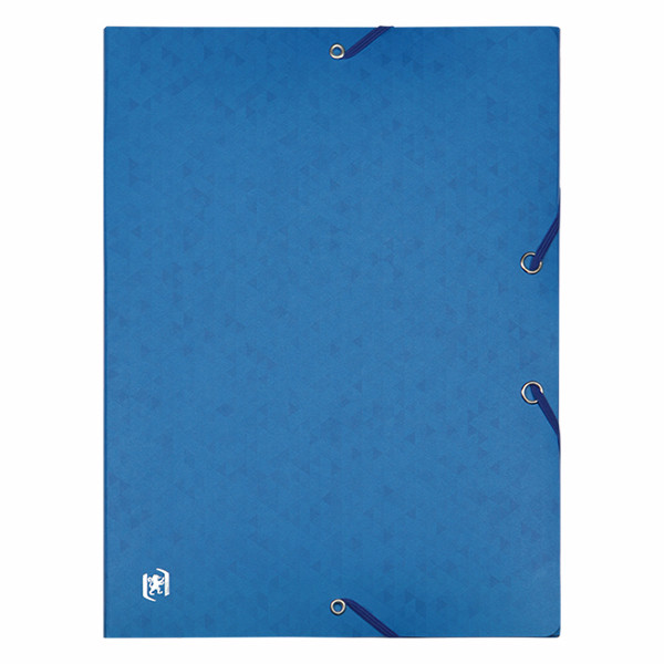 Oxford Dokumentbox med gummiband | 25mm | Oxford elastobox Top File+ | blå 400114361 260101 - 2