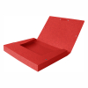 Oxford Dokumentbox med gummiband | 25mm | Oxford elastobox Top File+ | röd 400114365 260105 - 2