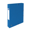 Dokumentbox med gummiband | 40mm | Oxford elastobox Top File+ | blå