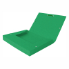 Oxford Dokumentbox med gummiband | 40mm | Oxford elastobox Top File+ | grön 400114373 260112 - 2