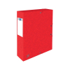 Oxford Dokumentbox med gummiband | 60mm | Oxford elastobox Top File+ | röd 400114380 260117 - 1