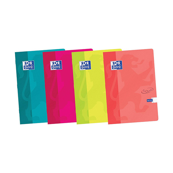 Skrivbok A5 linjerat | 36 ark | Oxford Touch | 10st 260076 - 1