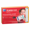 Skrivkort A7 orange (rutig) | Oxford | 80st 260211 - 2
