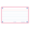 Skrivkort A7 rosa | Oxford | 80st 260202 - 1