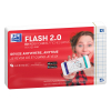 Skrivkort A7 vit (rutig) | Oxford | 80st 260216 - 2