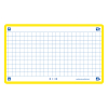 Oxford Skrivkort rutig | gul | A7 | Oxford | 80st 400133871 260207 - 1