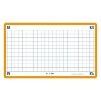 Oxford Skrivkort rutig | orange | A7 | Oxford | 80st 400133870 260211