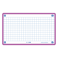 Oxford Skrivkort rutig | violett | A7 | Oxford | 80st 400133856 260209