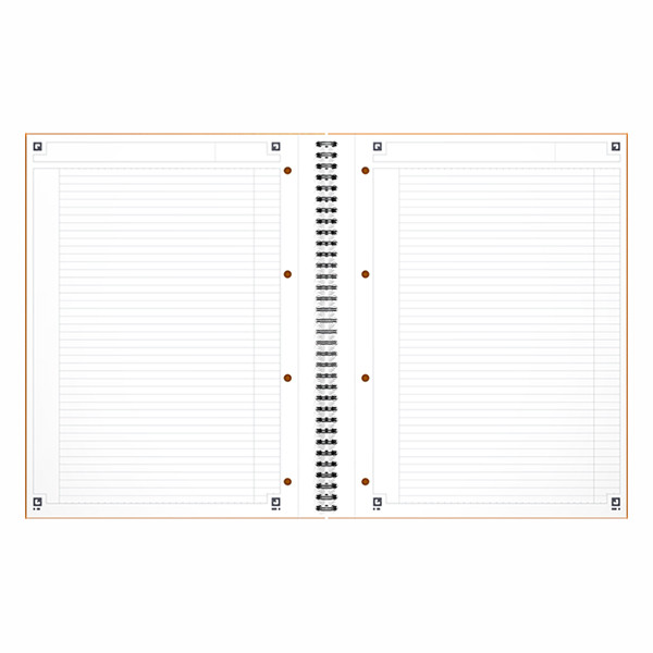 Spiralblock A4+ linjerat | 80 ark | Oxford International 260000 - 2