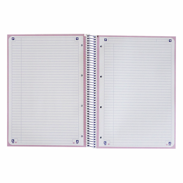 Spiralblock A4+ linjerat | 80 ark | Oxford Touch pastelllila 260291 - 3