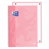 Spiralblock A4+ linjerat | 80 ark | Oxford Touch pastellrosa 260292 - 4