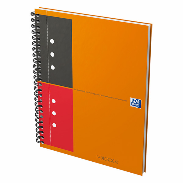 Spiralblock A5 linjerat | 80 ark | Oxford International 260002 - 4