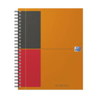 Spiralblock A5 linjerat | 80 ark | Oxford International 260002