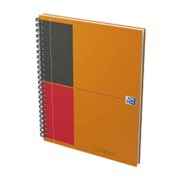 Spiralblock A5 linjerat | 80 ark | Oxford International 260002 - 3