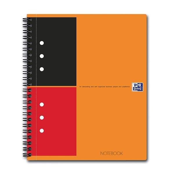Spiralblock A5 linjerat | 80 ark | Oxford International 260002 - 1