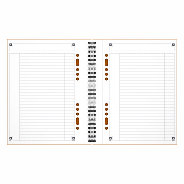 Spiralblock A5 linjerat | 80 ark | Oxford International 260002 - 2